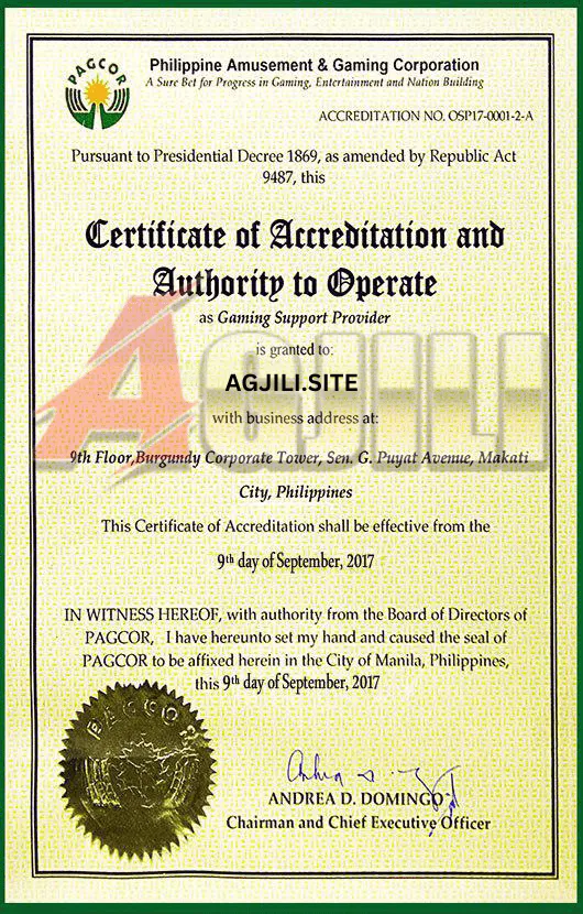 AGJILI LICENSE